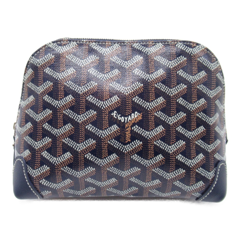 Goyard Pouch Bag Canvas Navy